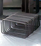 Spiraled reinforcement bar